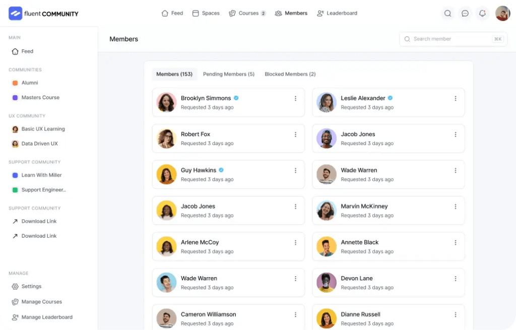 Fluent Community Service